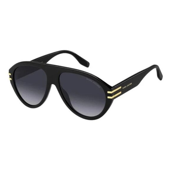 NEW MARC JACOBS SUNGLASSES BLACK MEN EYEWEAR MARC JACOBS MARC 747/S 0807 9O